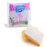 2pcs Cellulose Sponge For Teflon